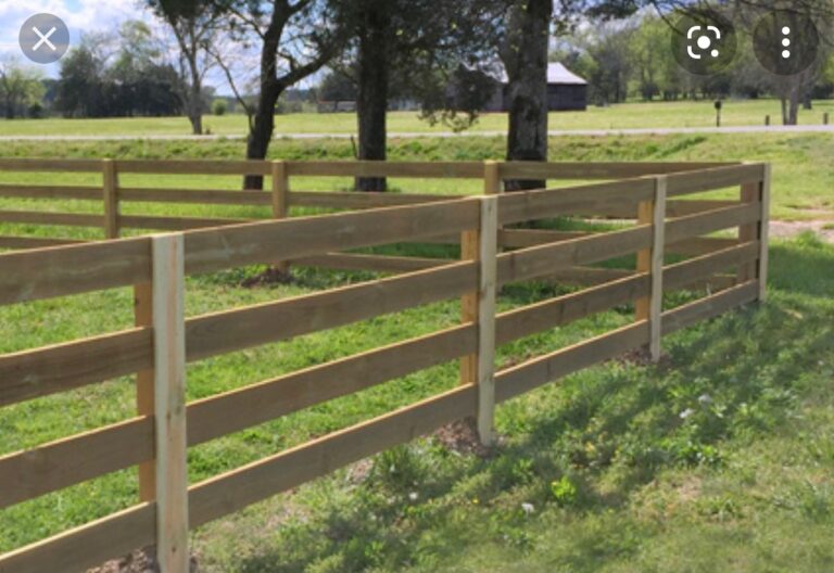 farm equestrian fence