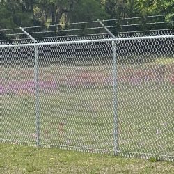 chain link wire fence